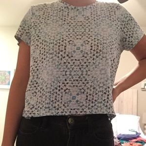 cropped aeropostale shirt